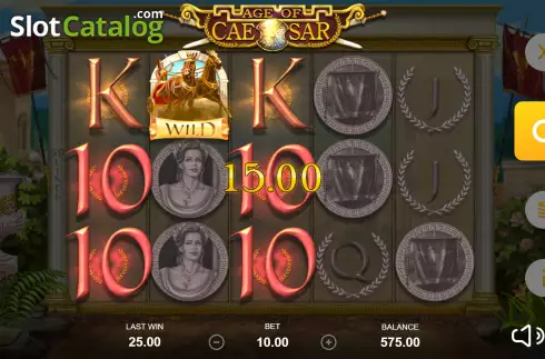 Οθόνη5. Age of Caesar (Playbro) Κουλοχέρης 