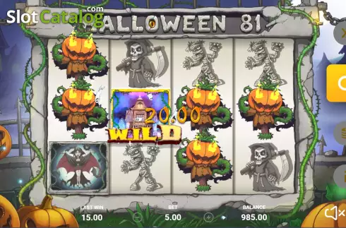 Οθόνη4. Halloween 81 Κουλοχέρης