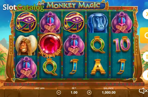 Οθόνη2. Monkey Magic Κουλοχέρης 