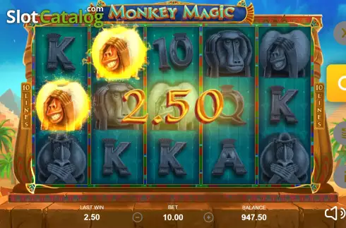 Οθόνη5. Monkey Magic Κουλοχέρης 