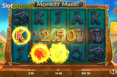 Οθόνη6. Monkey Magic Κουλοχέρης 