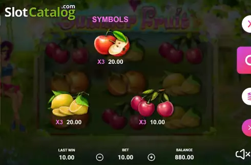 Οθόνη9. Summer Fruit Κουλοχέρης