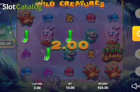 Οθόνη3. Wild Creatures Κουλοχέρης