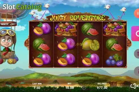 Οθόνη3. Juice Adventure Κουλοχέρης