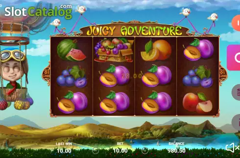 Οθόνη4. Juice Adventure Κουλοχέρης