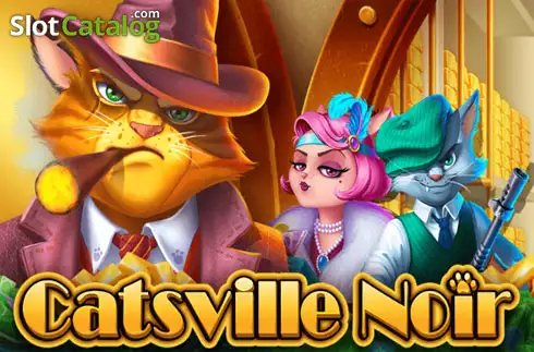 Catsville Noir Λογότυπο Catsville Noir Λογότυπο