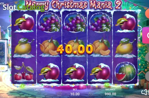 Οθόνη2. Merry Christmas Mania 2 Κουλοχέρης