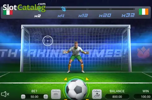 Οθόνη2. Penalty Rush Κουλοχέρης