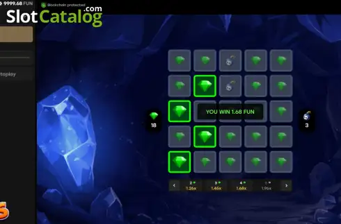 Οθόνη3. Mines (Playbro) Κουλοχέρης