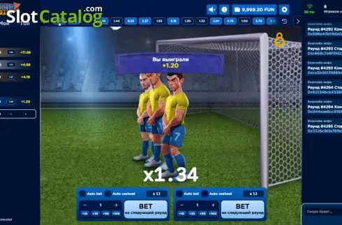 Οθόνη3. SoccerX Crash Κουλοχέρης