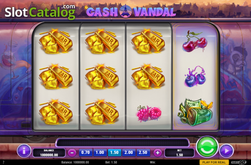 Οθόνη5. Cash Vandal Κουλοχέρης