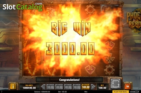 Οθόνη7. Phoenix Reborn Κουλοχέρης