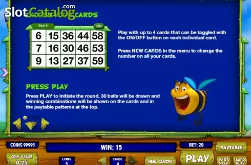 Πίνακας πληρωμών 1. Bugs Party Κουλοχέρης