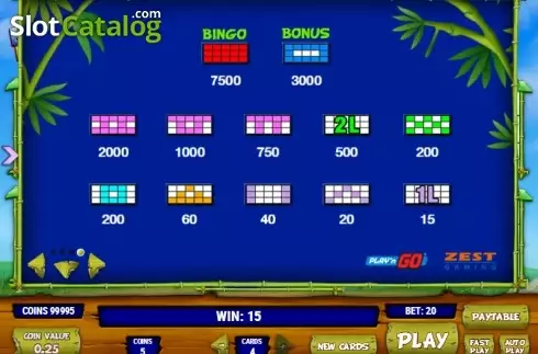 Πίνακας πληρωμών 4. Bugs Party Κουλοχέρης