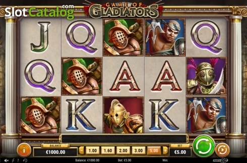 Οθόνη6. Game of Gladiators Κουλοχέρης