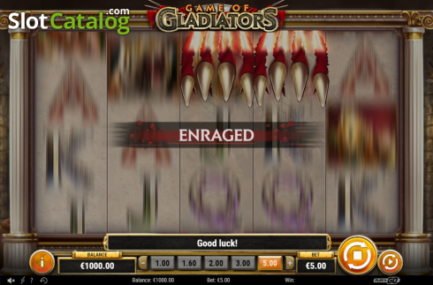 Οθόνη7. Game of Gladiators Κουλοχέρης