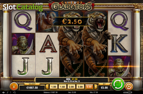 Οθόνη8. Game of Gladiators Κουλοχέρης