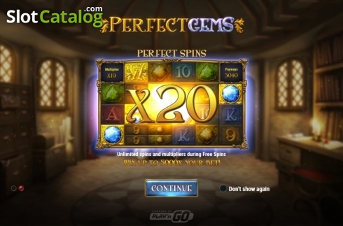 Οθόνη3. Perfect Gems Κουλοχέρης