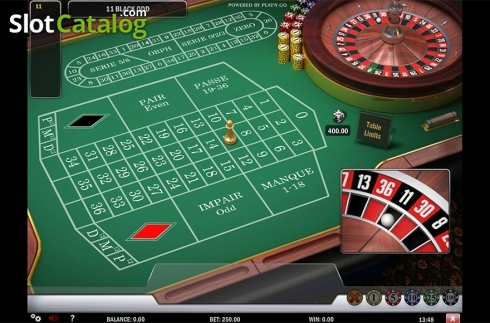 Οθόνη3. French Roulette La Partage (Playn Go) Κουλοχέρης
