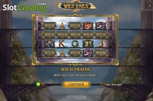 Οθόνη2. Wild Rails Κουλοχέρης