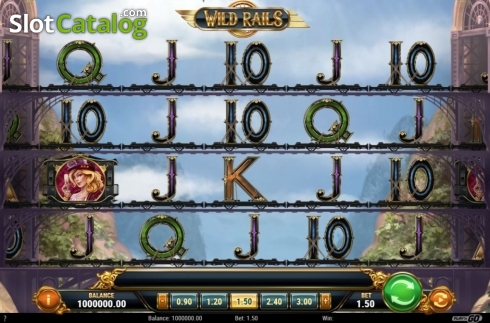 Οθόνη3. Wild Rails Κουλοχέρης