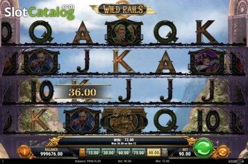 Οθόνη5. Wild Rails Κουλοχέρης