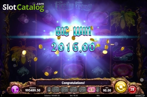 Οθόνη5. Firefly Frenzy Κουλοχέρης 