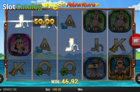 Οθόνη5. Hugos Adventure Κουλοχέρης