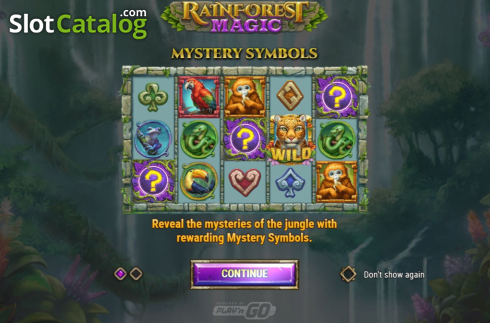 Οθόνη2. Rainforest Magic Κουλοχέρης