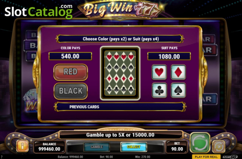 Οθόνη5. Big Win 777 Κουλοχέρης