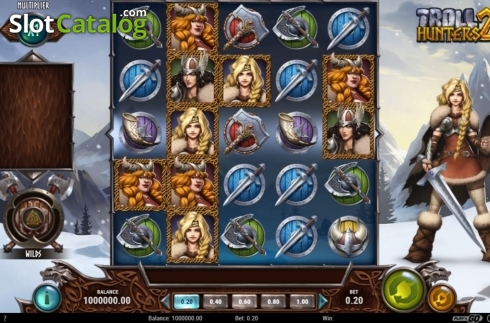 Οθόνη3. Troll Hunters 2 Κουλοχέρης