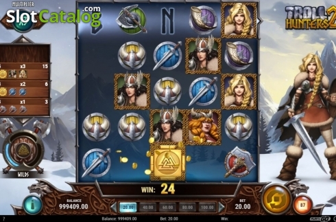 Οθόνη5. Troll Hunters 2 Κουλοχέρης