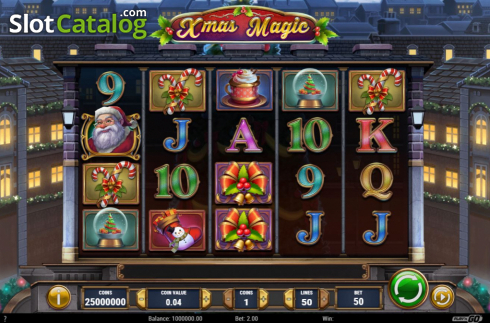 Οθόνη3. Xmas Magic Κουλοχέρης