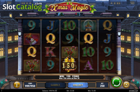 Οθόνη5. Xmas Magic Κουλοχέρης