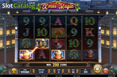 Οθόνη6. Xmas Magic Κουλοχέρης
