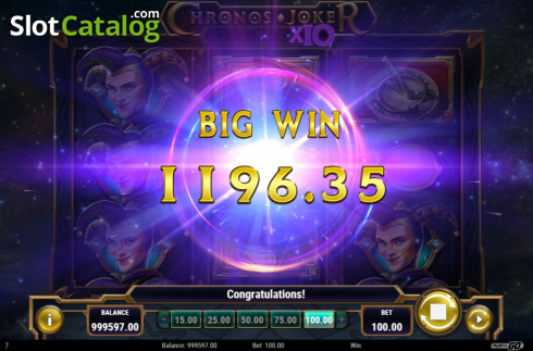 Οθόνη4. Chronos Joker Κουλοχέρης
