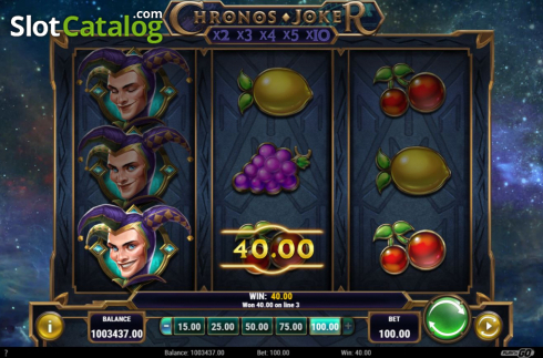 Οθόνη7. Chronos Joker Κουλοχέρης
