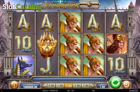Οθόνη3. Divine Showdown Κουλοχέρης