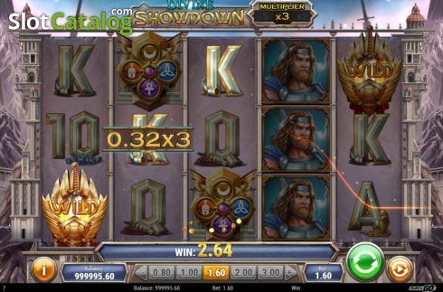 Οθόνη5. Divine Showdown Κουλοχέρης