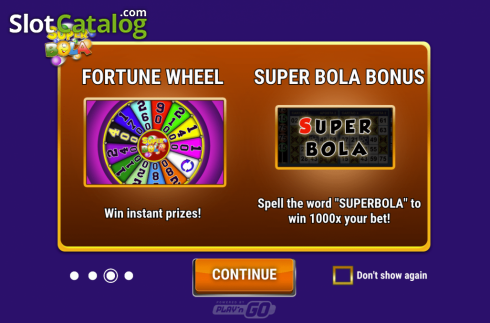 Οθόνη4. Super Bola Bingo Κουλοχέρης