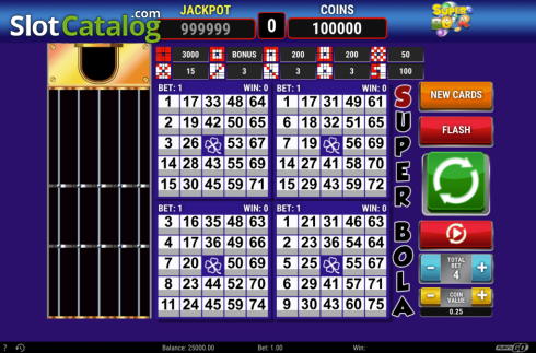 Οθόνη6. Super Bola Bingo Κουλοχέρης