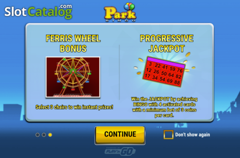 Οθόνη4. Park Bingo Κουλοχέρης 