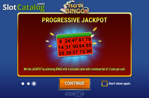 Οθόνη4. Hot Bingo (RCT Gaming) Κουλοχέρης