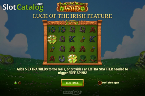Οθόνη2. Leprechaun Goes Wild Κουλοχέρης