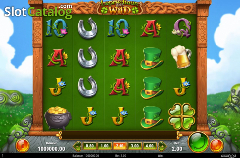 Οθόνη3. Leprechaun Goes Wild Κουλοχέρης