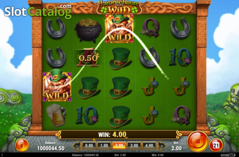 Οθόνη6. Leprechaun Goes Wild Κουλοχέρης