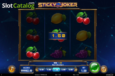 Οθόνη4. Sticky Joker Κουλοχέρης 