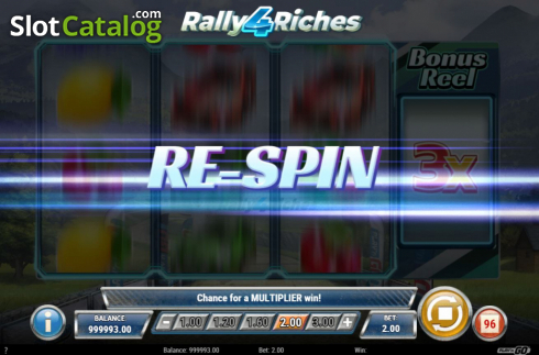 Οθόνη4. Rally 4 Riches Κουλοχέρης