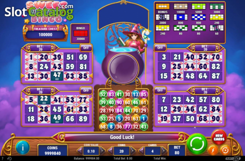 Οθόνη5. Sweet Alchemy Bingo Κουλοχέρης