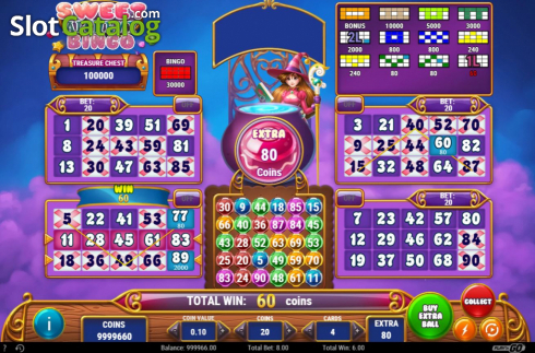 Οθόνη6. Sweet Alchemy Bingo Κουλοχέρης